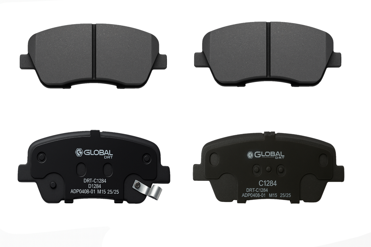 Rear Ceramic Brake Pads for 2007 - 2010 Hyundai ENTOURAGE 3.8L L Mini