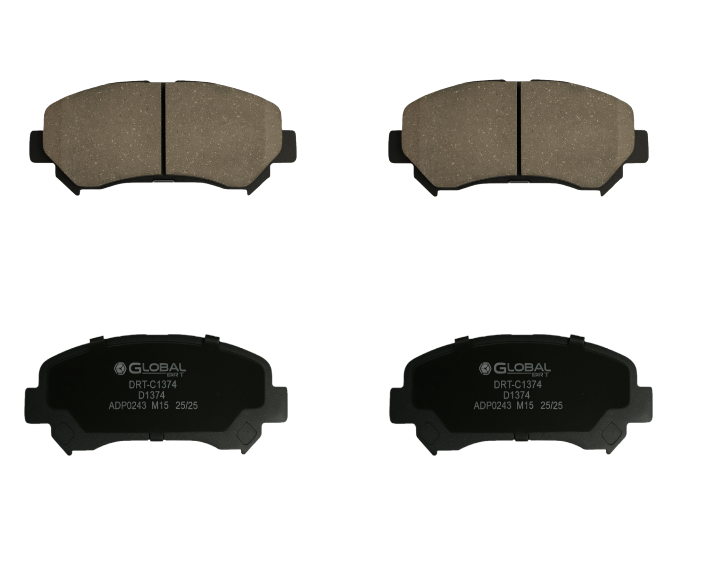 Front Ceramic Brake Pads for 2009 - 2012 Nissan SENTRA 2.5L SE-R Spec-V