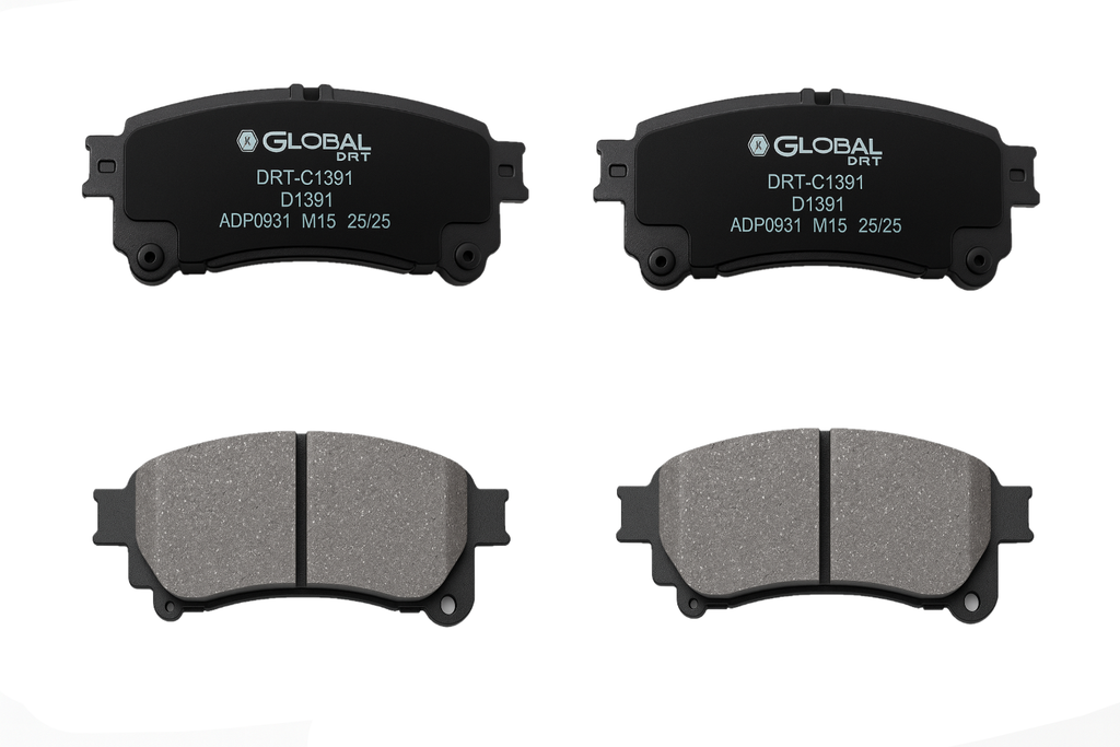 Rear Ceramic Brake Pads for 2010 - 2015 Lexus RX450h Sport 3.5L