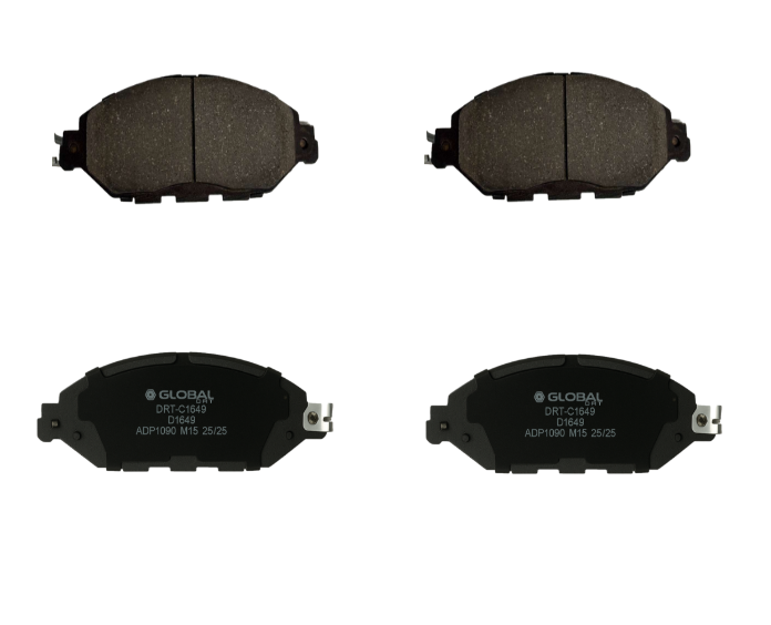 Front Ceramic Brake Pads with hardware for 2013 Infiniti JX35 3.5L V6