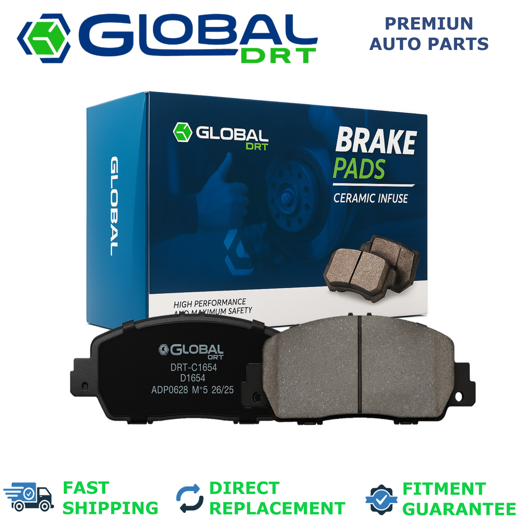 Front Ceramic Brake Pads for 2013 - 2015 Honda ACCORD EX EX-L 2.4L