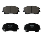 Front Ceramic Brake Pads for 2017 Infiniti Q60 2.0L 3.0L Base Premium ONLY