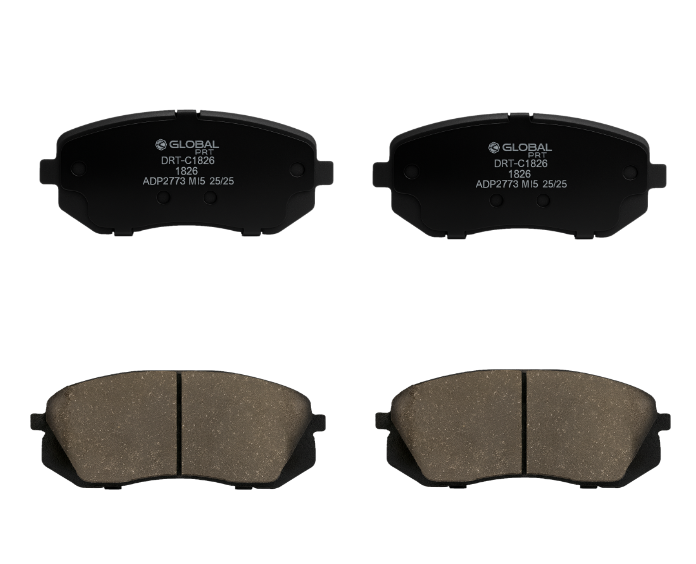 Front Ceramic Brake Pads for 2017-2019 Hyundai SONATA with 305mm Diameter Rotor
