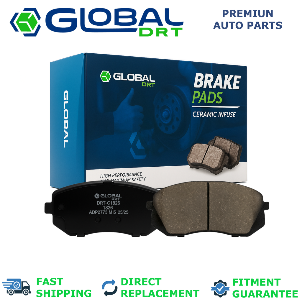 Front Ceramic Brake Pads for 2019 - 2023 Hyundai KONA ELECTRIC