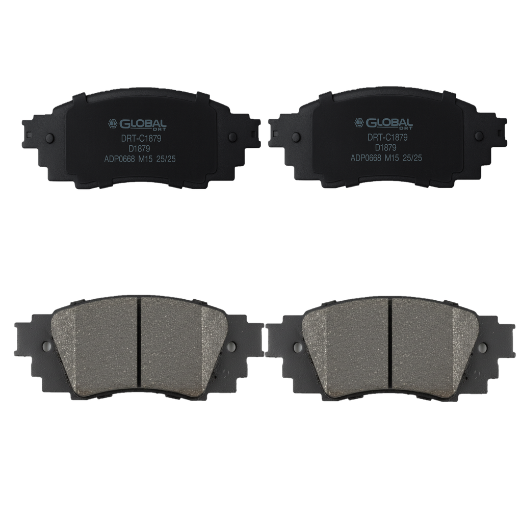 Ceramic Rear Disc Brake Pads for 2021 2022 2023 Lexus ES250 2.5L F Sport Sedan