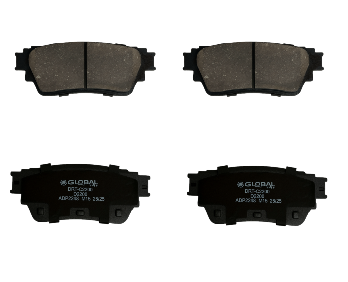 Rear Ceramic Brake Pads set for 2021 2022 Nissan Rogue 1.5L 2.5L SL SV