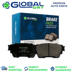 Rear Ceramic Brake Pads set for 2021 2022 Nissan Rogue 1.5L 2.5L SL SV
