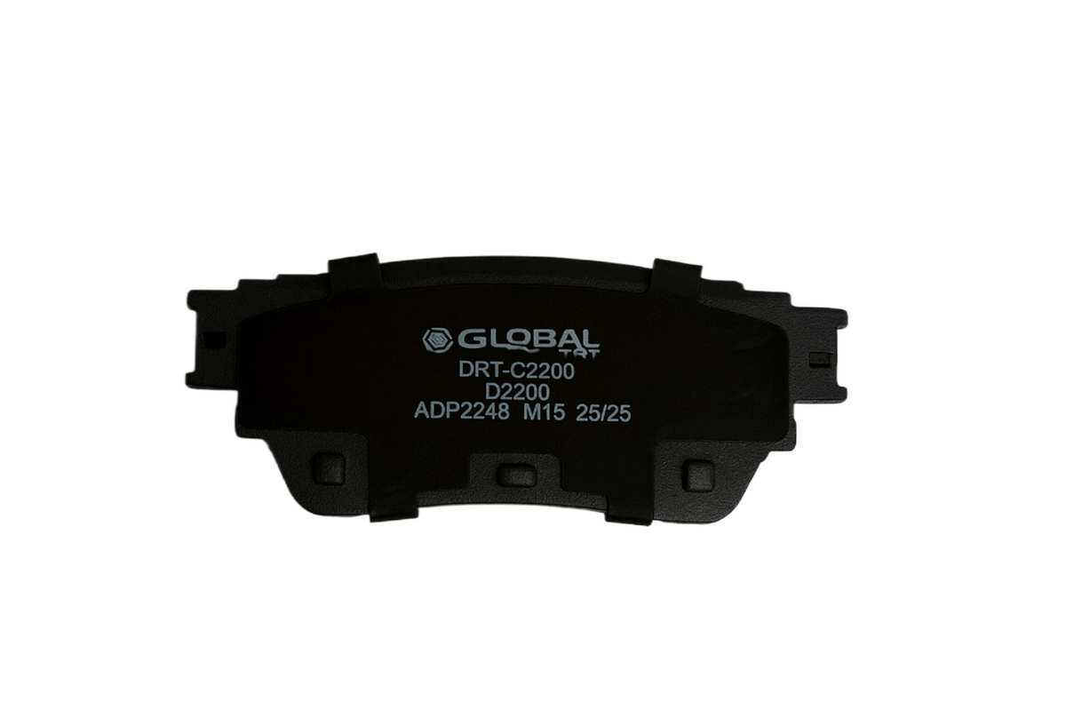 Rear Ceramic Brake Pads for 2021 2022 Nissan ALTIMA with Electric Parking Brake