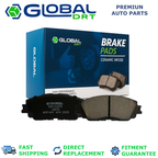 Front Ceramic Brake Pads with hardware for 2021-2024 Lexus ES250 2.5L