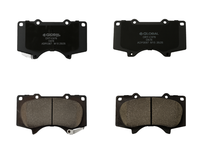 Front Ceramic Brake Pads for 2016 - 2021 Toyota TACOMA 2.7L 3.5L SR SR5 Limited