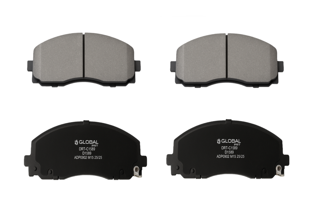 CERAMIC Front Disc Brake Pads for 2012 - 2016 Chrysler TOWN & COUNTRY 3.6L HD