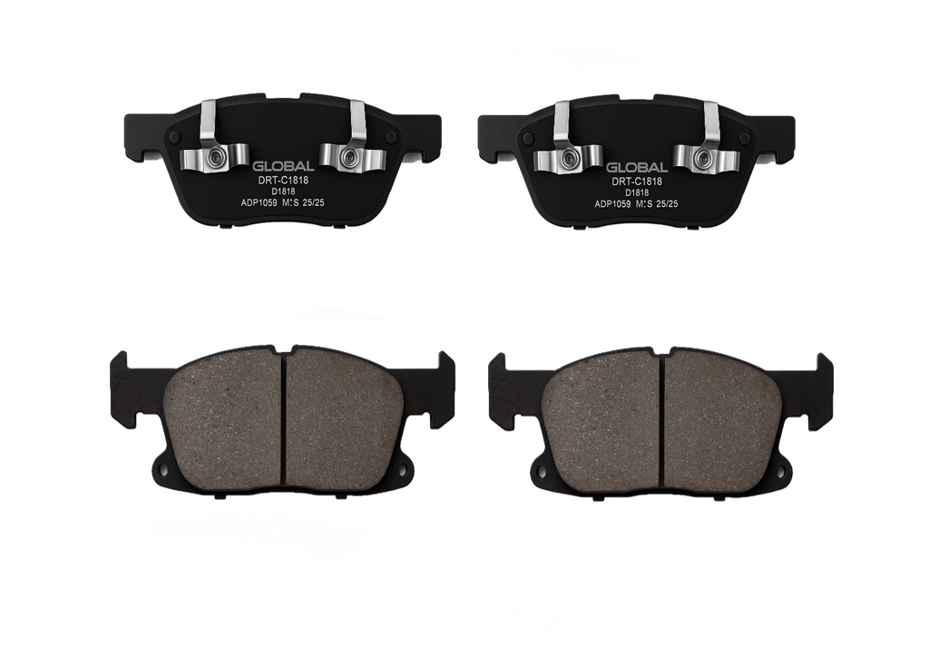 Ceramic Front Disc Brake Pads for 2015 2016 2017 2018 Ford EDGE 2.0L 2.7L 3.5L