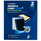 Top-Tier Engine & Cabin Air Filter Set for TOYOTA CAMRY 2012-2017 2.5L Hybrid