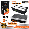 Engine & Cabin Air Filter Set for HONDA CIVIC SI 2012-2015 2.4L L4