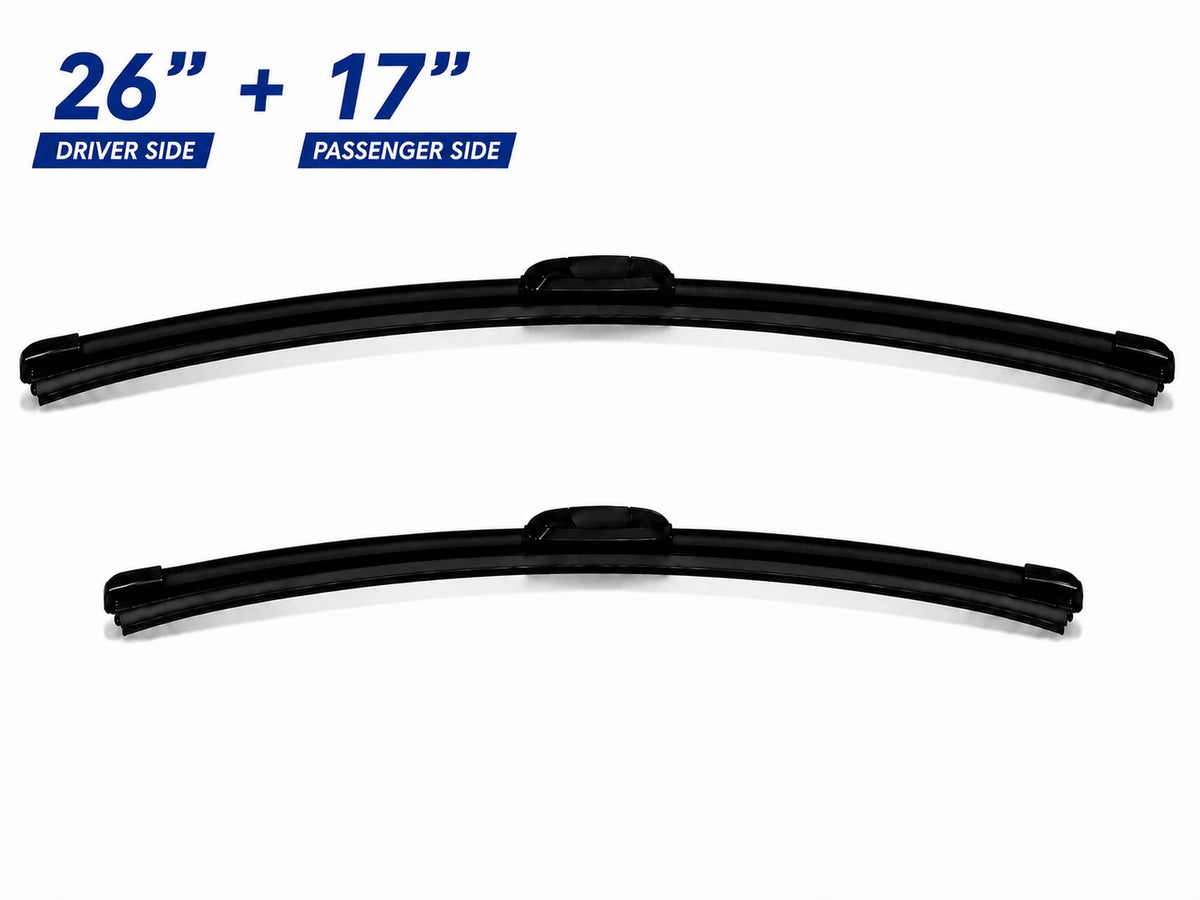 Top-Tier Pack Front Wiper Blades 26"+17" For Nissan Rogue 2021-2025 Japan only