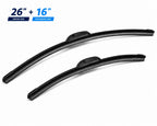Top-Tier Pack of 2 Front Wiper Blades 26" + 16" For Toyota RAV4 2019 - 2025