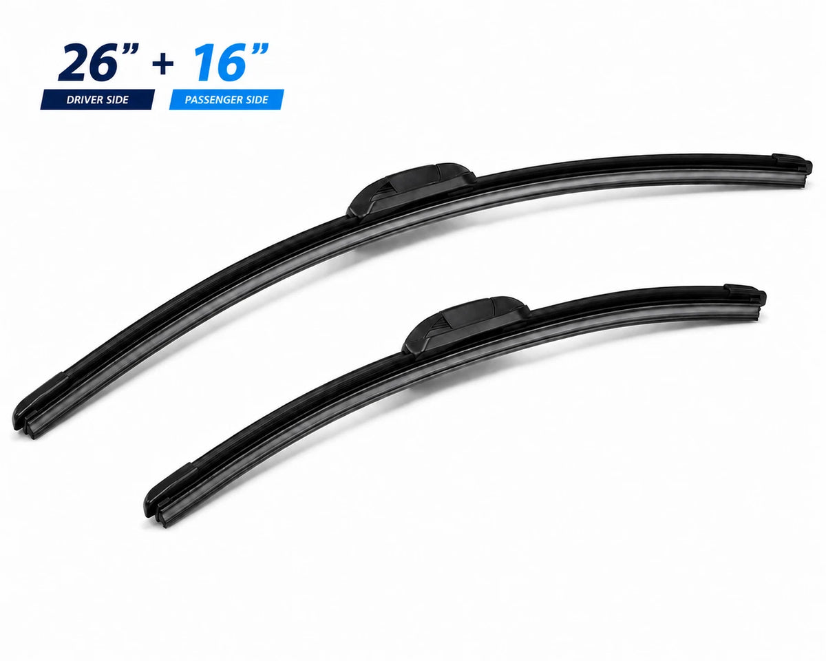 Top-Tier Pack of 2 Front Wiper Blades 26" + 16" For Toyota RAV4 2019 - 2025