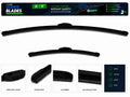 Top-Tier Pack of 2 Front Wiper Blades 26" + 18" For Hyundai Ioniq 2017-2022