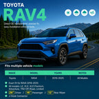 Top-Tier 3 Pack Front & Rear Wiper Blades 26" 16" 12" For Toyota RAV4 2019-2025