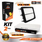 Engine & Cabin Air Filter Set for HONDA ACCORD HYBRID 2014-2022 2.0L L4