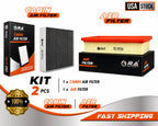 Engine & Cabin Air Filter Set for RAM 1500 2021-2022 3.6L V6