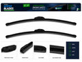 Top-Tier Pack of 2 Wiper Blades 22" + 22" For GMC Sierra 1500 2019-2026