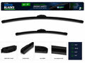 Top-Tier Pack of 2 Front Wiper Blades 24" + 19" For Honda CR-V 2023-2026